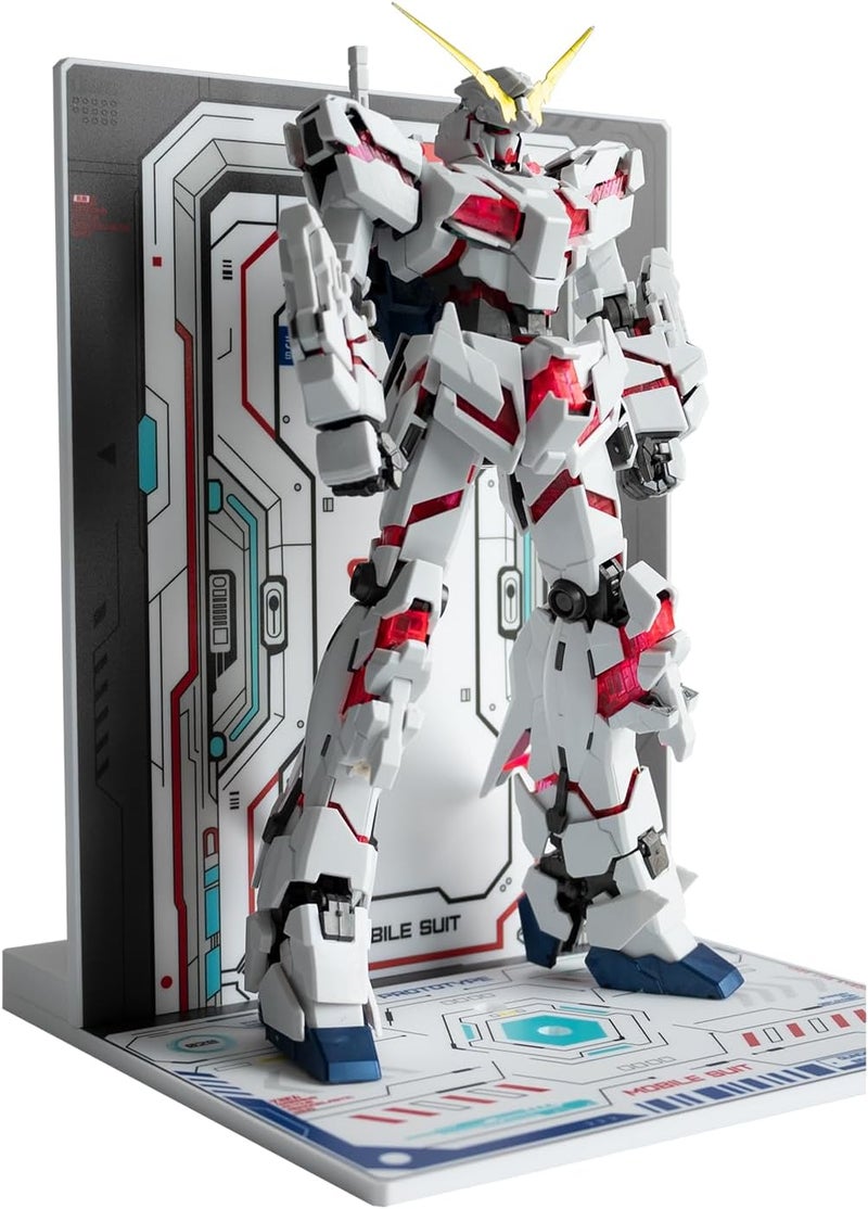 LBASE Acrylic Display Stand for Gundam MG/RG/HG/MGSD Models, Can be paired with -4th (-Display Stand(for 4th)) - Image 2